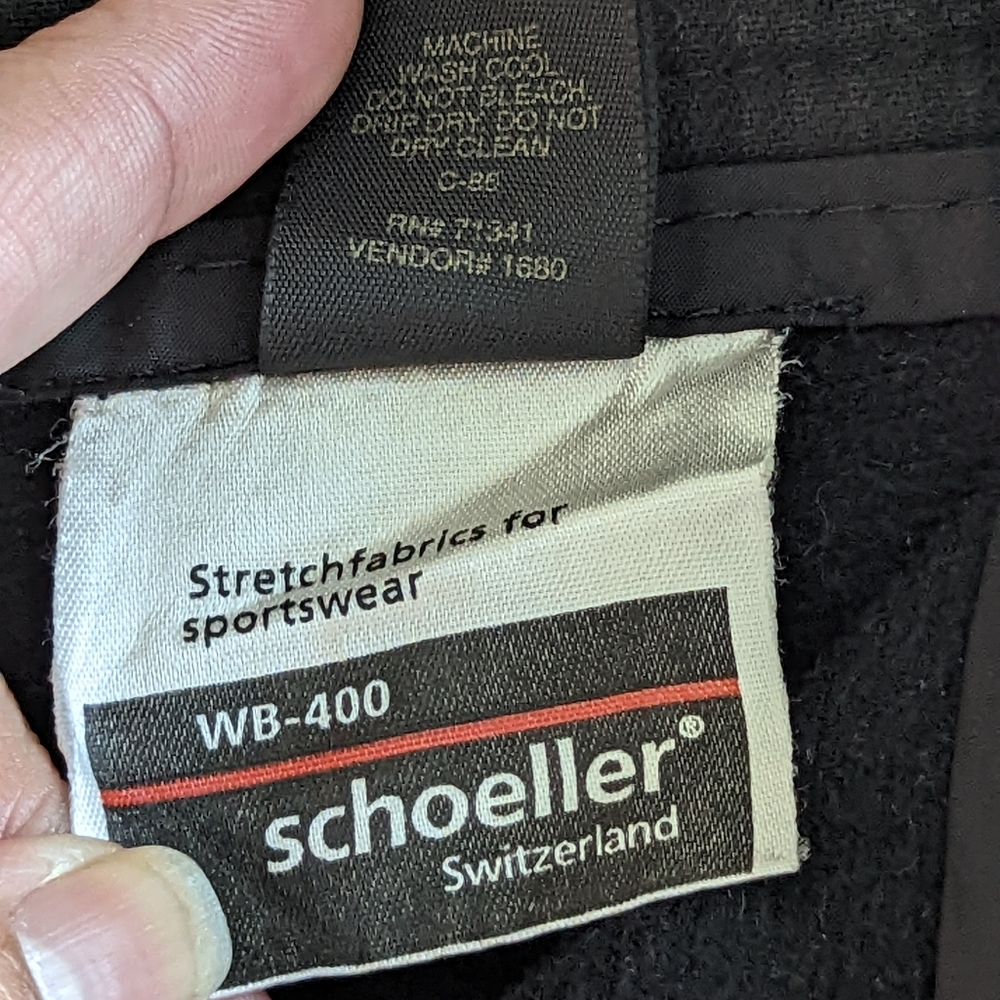 Vintage LL Bean Schoeller Snow Ski Pants Black Size 4 - Picture 8 of 11